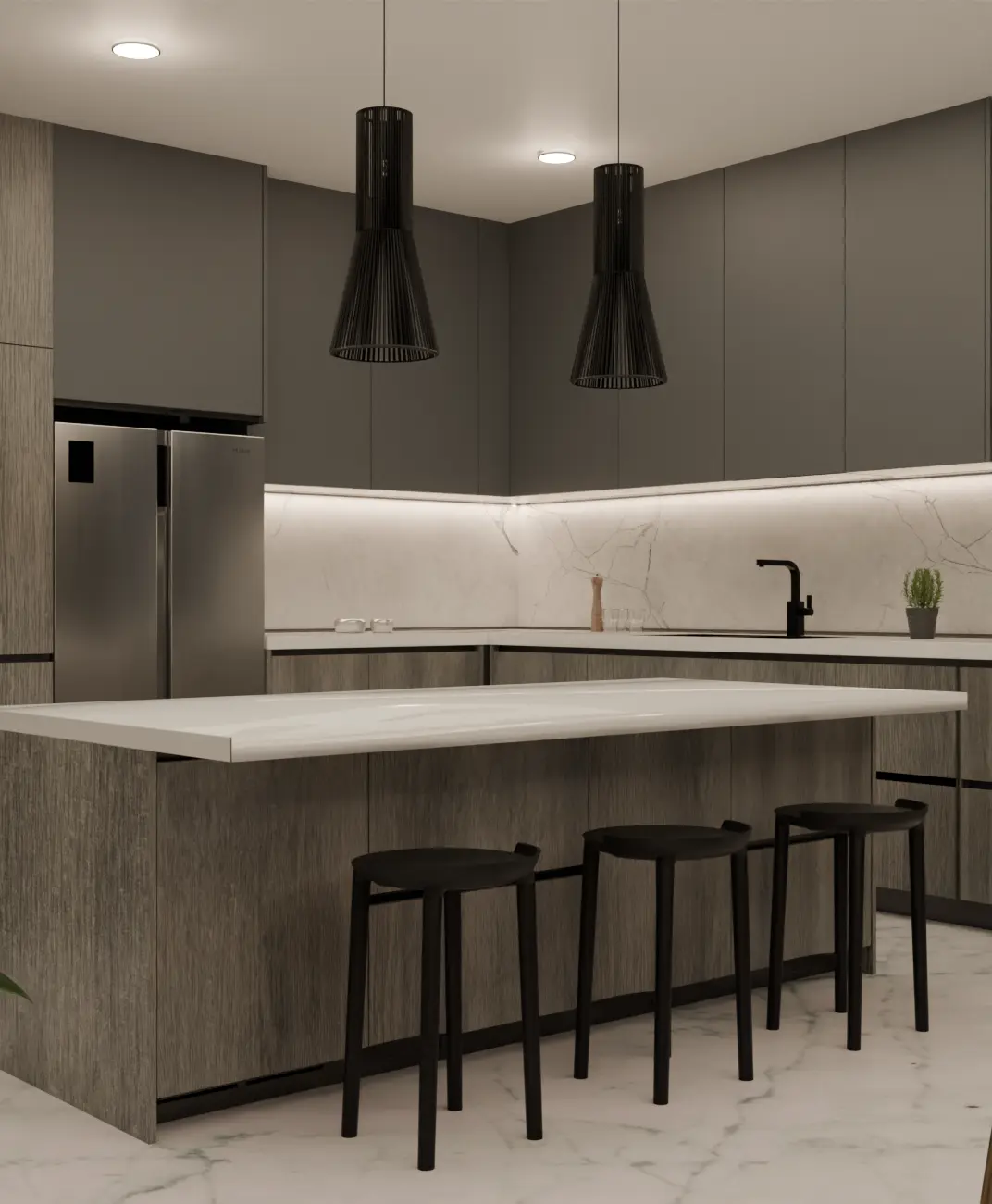 Rain art interior desain dapur 2