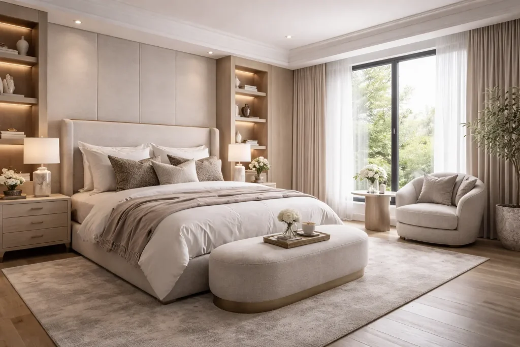 jasa desain interior bogor kamar tidur - rain art interior