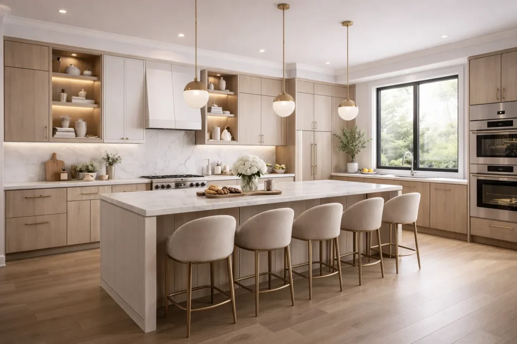 jasa desain interior kitchen set bogor - rain art interior