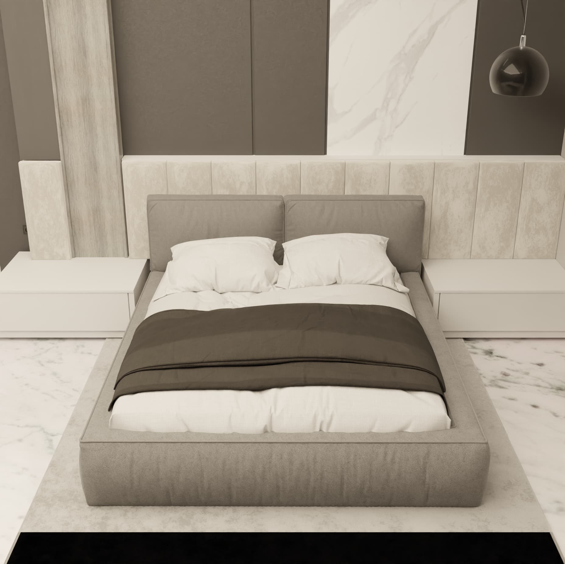 jasa desain interior kamar tidur - rain art interior bogor 3